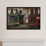 Courtyard Ambiance by Ruane Manning (18"H x 26"W x 1.5"D)