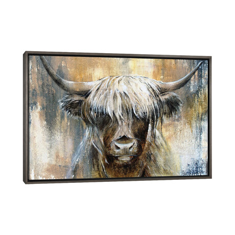 Highland Cow I by Studio Paint-Ing (18"H x 26"W x 1.5"D)