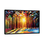 Sun Of January by Leonid Afremov (18"H x 26"W x 1.5"D)