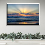 Radiant Dawn by Chuck Burdick (18"H x 26"W x 1.5"D)