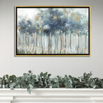 Blue Golden Forest by Allison Pearce (18"H x 26"W x 1.5"D)