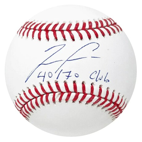 Ronald Acuna Jr. // Atlanta Braves // Autographed Baseball + Inscription