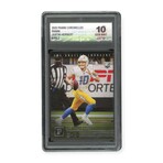 Justin Herbert // 2020 Panini Chronicles // Rookie Card //  DGA 10 Gem Mint