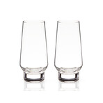 Raye Weighted Stemless Champagne Flutes