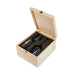 Raye Wine Glass and Corkscrew Gift Box