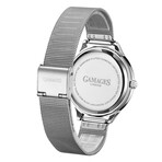 Gamages of London Ladies Fluted Diamond Quartz // GAW271