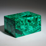 Genuine Malachite Jewelry Box // 1.8 lbs
