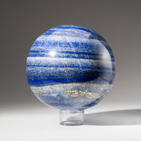 Genuine Large Polished Lapis Lazuli Sphere