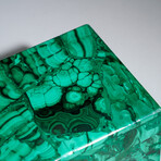 Genuine Malachite Jewelry Box // 1.8 lbs