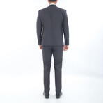 3-Piece Slim Fit Suit // Dark Gray (Euro: 46)