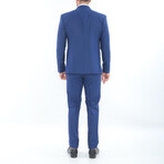 3-Piece Slim Fit Suit // Blue (Euro: 44)
