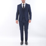 3-Piece Slim Fit Suit // Navy (Euro: 54)