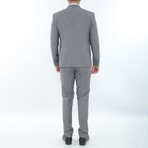 3-Piece Slim Fit Suit // Light Gray (Euro: 46)