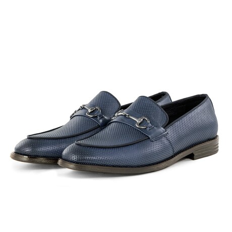 Ancora Loafers // Navy Blue (Euro: 40)