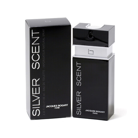 Men's Fragrance // Bogart Silver Scent Men EDT Spray // 3.3 oz