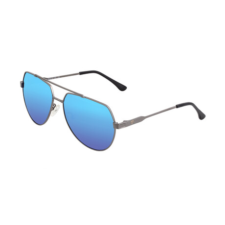 Costa Polarized Sunglasses // Gunmetal Frame + Blue Lens