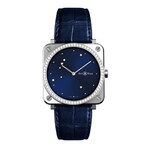 Bell & Ross Ladies BR S Blue Diamond Eagle Diamonds Quartz // BRS-EA-ST-LGD/SCR // Store Display