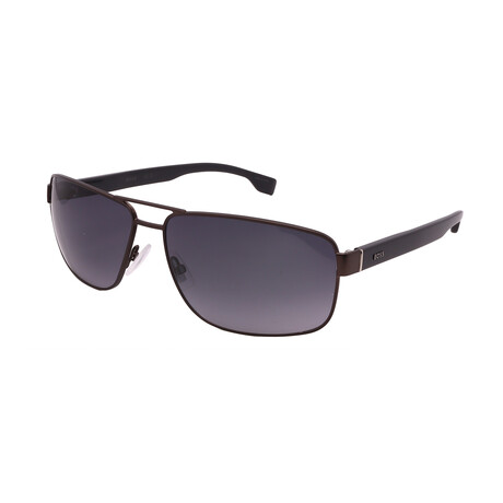 Men's // 1035 RIW Aviator Sunglasses // Gunmetal + Gray Gradient