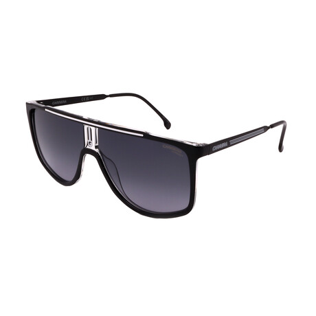 Men's // 1056/S 80S- Aviator Sunglasses // Black + Gray Gradient