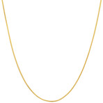 Chain Necklace // 14K Gold Plated Sterling Silver Snake (16)
