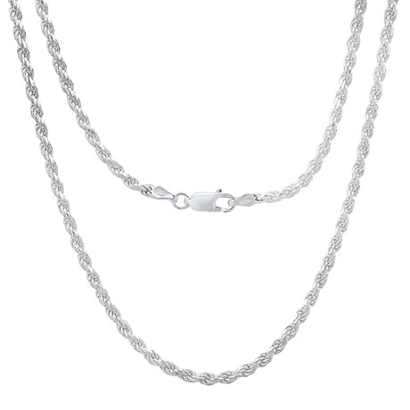 Chain Necklace // Sterling Silver Rope