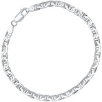 Bracelet // Sterling Silver 8.5" Mariner Link