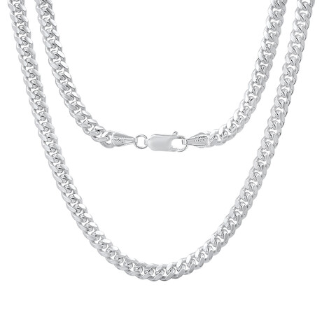 Chain Necklace // Sterling Silver Cuban Link