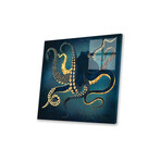 Metallic Octopus Iv by SpaceFrog Designs