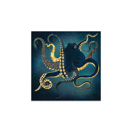 Metallic Octopus Iv by SpaceFrog Designs