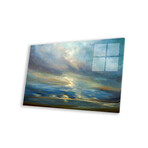 Clouds On The Bay I Print on Acrylic Glass by Sheila Finch (24"H x 16"W x 0.25"D)