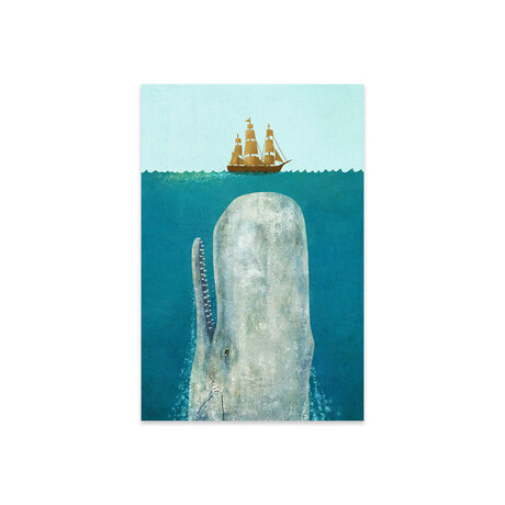 The Whale by Terry Fan (16"H x 24"W x 0.25"D)