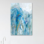 Abstract Lapis by Carol Robinson (16"H x 24"W x 0.25"D)