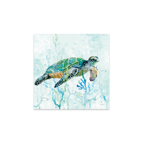 Sea Turtle Swim I by Carol Robinson