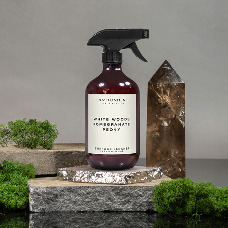 ENVIRONMENT Surface Cleaner Inspired by The Aria Hotel® - White Woods | Pomegranate | Peony