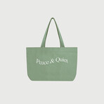 Wordmark Tote Bag // Sage