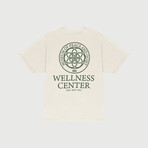 Wellness Center Crewneck T-Shirt // Bone (S)