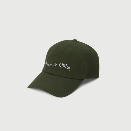 Wordmark Dad Hat // Olive