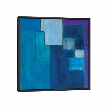 Ultra Blue Violet by Stephen Cimini (12"H x 12"W x 1.5"D)