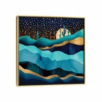 Indigo Desert Night by SpaceFrog Designs (12"H x 12"W x 1.5"D)