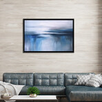 Abstract Seascape XXIV by Radiana Christova (18"H x 26"W x 1.5"D)