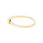 Tiffany & Co. // 18k Rose Gold T1 Hinged Large Bangle Bracelet // 6.49" // Store Display