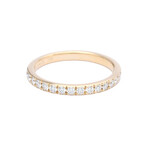 Tiffany & Co. // 18k Rose Gold Novo Half Eternity Diamond Ring // Ring Size: 4.5 // Store Display