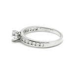 Tiffany & Co. // Platinum Engagement Diamond Ring // Ring Size: 5 // Store Display