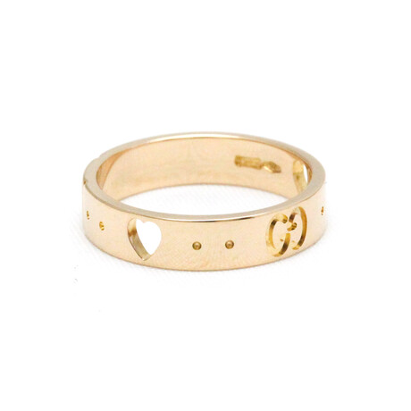 Gucci // 18k Rose Gold Icon Ring I // Ring Size: 5.25 // Store Display
