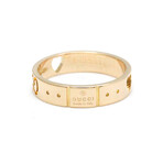 Gucci // 18k Rose Gold Icon Ring I // Ring Size: 5.25 // Store Display