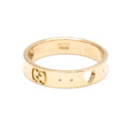 Gucci // 18k Rose Gold Icon Ring II // Ring Size: 5.25 // Store Display