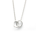 Cartier // 18k White Gold Love Necklace // 17.12" // Store Display