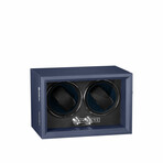 Oxford Guardian // Dual Slot Watch Winder // Blue