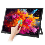 18.5 Inch Portable Touchscreen Monitor: 120Hz Refresh Rate, 1920x1080 Touch Display
