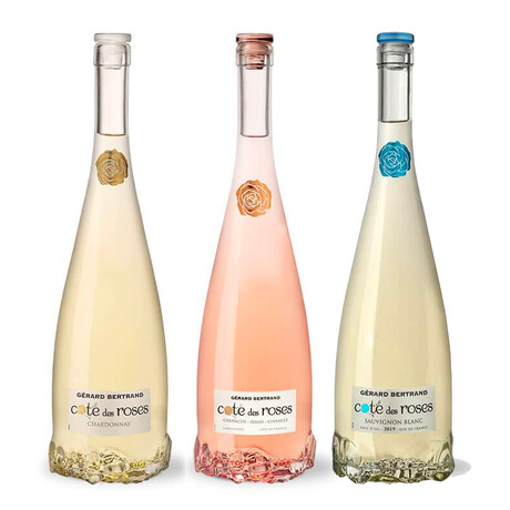 Cote des Roses Chardonnay + Cote des Roses Rose + Cote des Roses Sauvignon Blanc 2023 // Set of 3